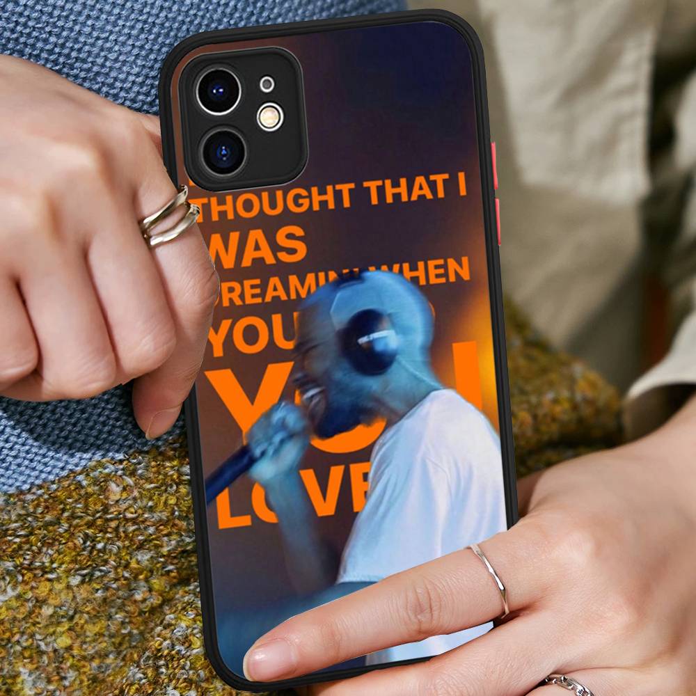 Frank Ocean Blond Matte Clear TPU Phone Cases For iPhone 16 15 14 13 12 11 Pro Max X XS Max Cover