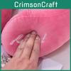 Soft Pp Cotton Filled U-shaped Office And Travel Neck Pillow With Crystal Velvet Cover