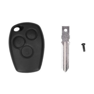 Telecomando per Auto PCF7961M 433MHZ 3 Pulsanti Sensibile Nero Sostituzione per Renault