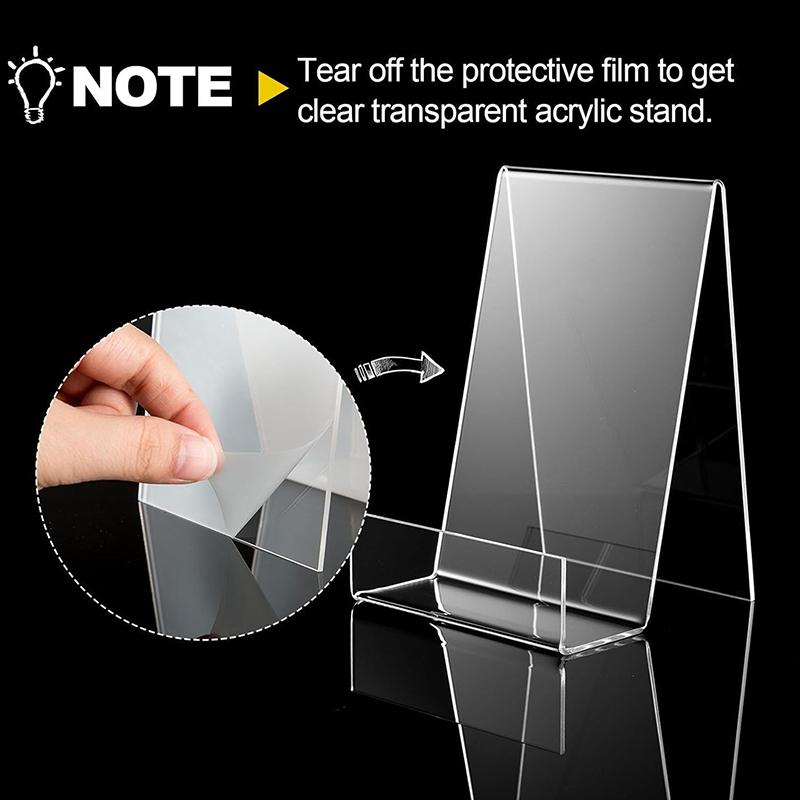 Comic Book Display Acrylic Book Display Holder Comic Book Frame Clear Laptop Stand Magazine Display Stand