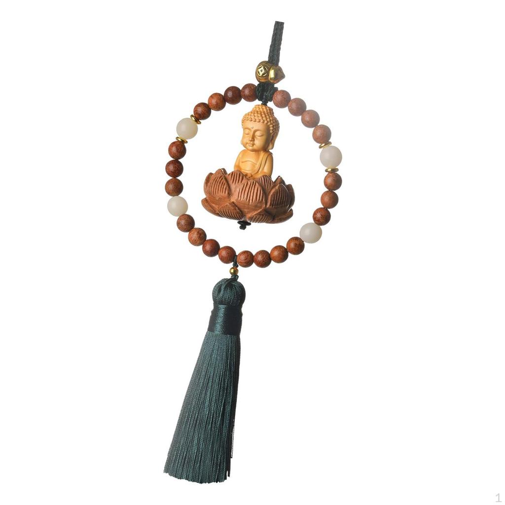 Buddha Car Mirror Charm Hanging Ornament
