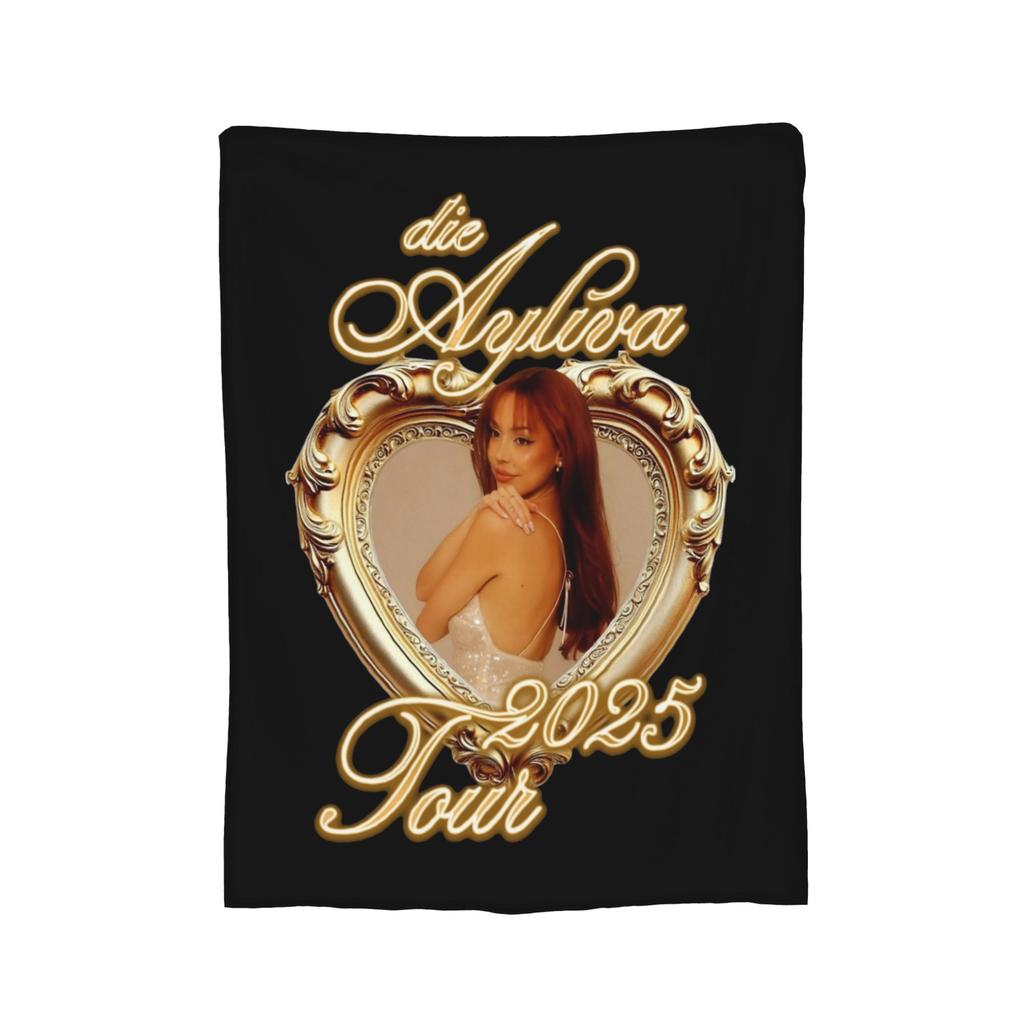 Ayliva Vintage Blanket Velvet Spring/Autumn  Breathable Soft Throw Blanket for Bedding Travel Bedspread