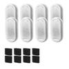 Cat Water Fountain Filter 8 Pack Cat Fountain Filter Replacement for 108oz 3.2L 74oz 2.2L Stainless Steel Cat Water Dispenser Pet Fountain Filter