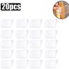 10/20pcs Refrigerator Side Door Sorting Partition Card Buckle Kitchen Bedroom Storage Storage Sorting Box Space Division Garrafa