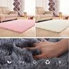 50x80cm Plush Carpet Long Hair Sofa Cushion Rugs Soft Imitation Wool Pad  Home