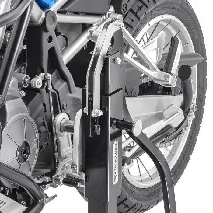 Lève-moto central - ConStands Power-Evo - Compatible Aprilia Tuareg 660 - Capacité 300 kg - Léger 17 kg
