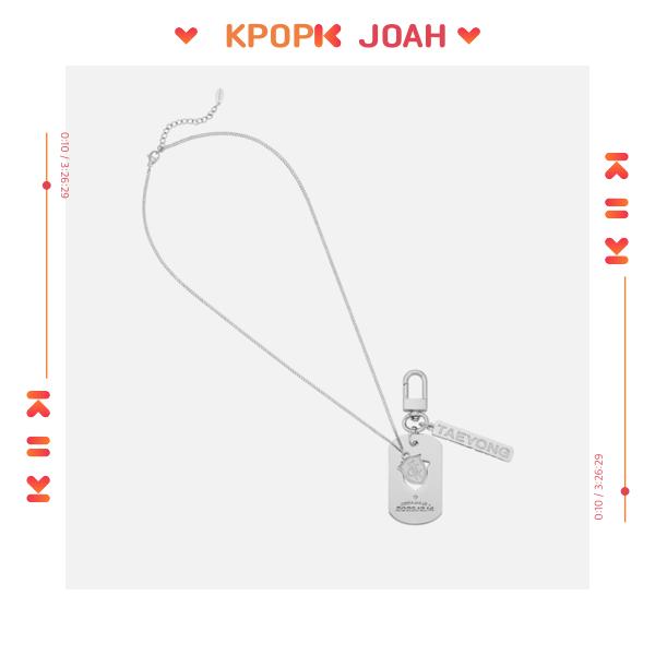 TAEYONG (NCT) - HALSKETTE & ANHÄNGER SCHLÜSSELANHÄNGER