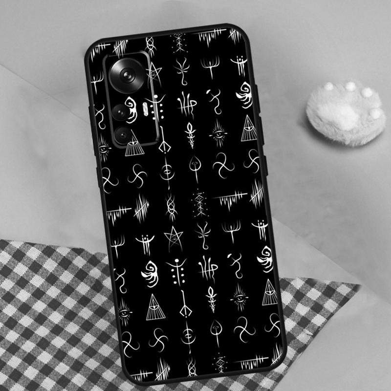Bloodborne Runes For POCO X3 X5 Pro M5 M5s F4 X4 GT F3 F5 Case For Xiaomi 13T 11T 12T 13 Pro 12 Lite 12X