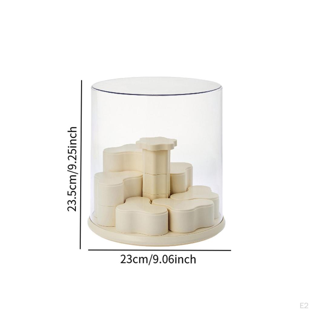 Klare Figuren Ausstellungsbox Staubdicht Feuchtigkeitsgeschützt Vitrine Organizer Puppenständer