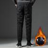 Winter Men's Down Cotton Trousers Thickened To Keep Warm and Cold-proof Plus Size