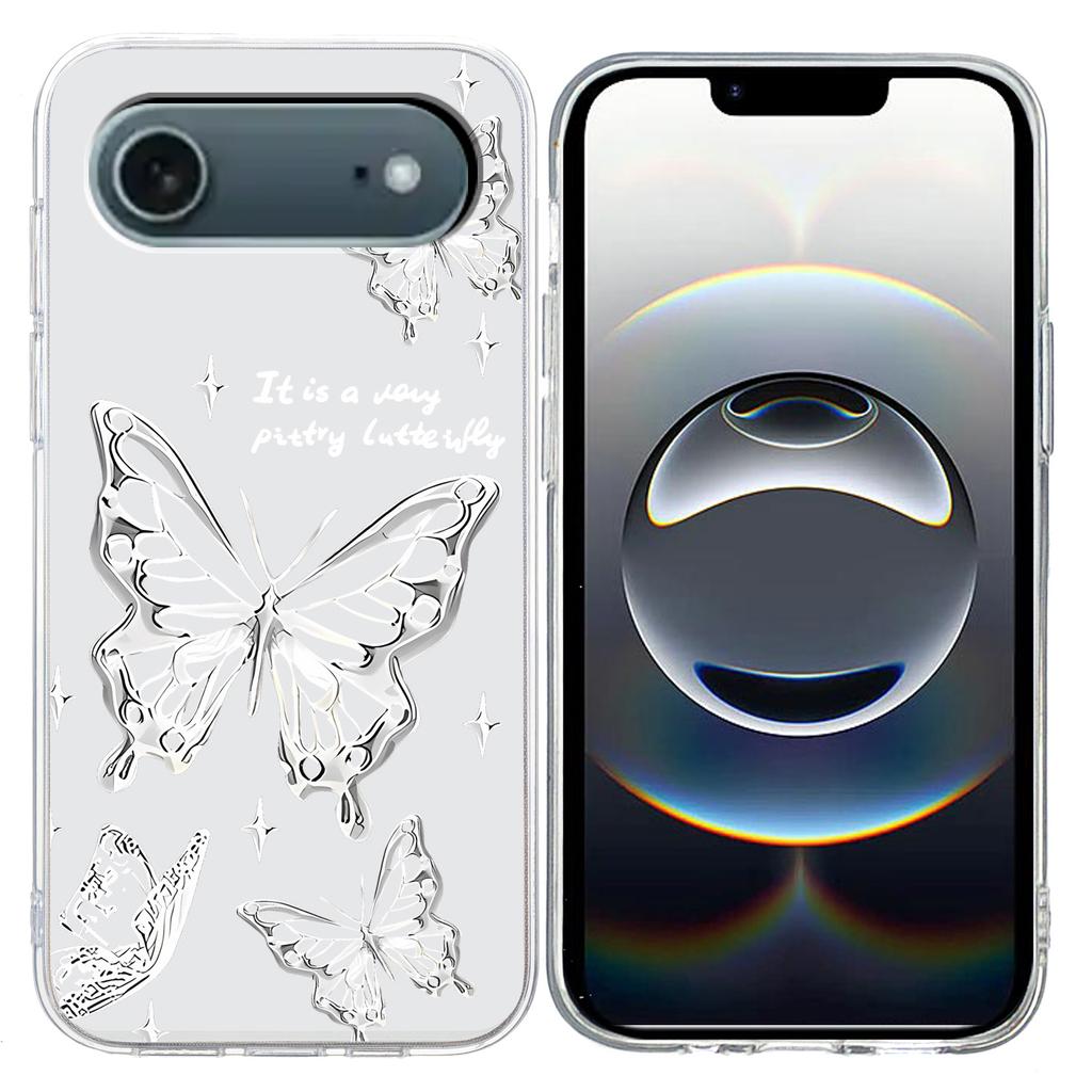 Pro iPhone 17 Air Pouzdro Měkké TPU Vzorový Tisk Kryt na Telefon