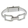 Gucci Watches 1500L blackDial Stainless Steel Quartz Analog Display Women Used