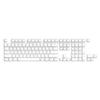 104 Pcs Backlight Key Cap Silicone Mechanical Keyboard Keycaps Set Silent Mechanical Keyboards Keycap for Mechanical Keyboards