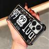 Retro Vintage License Plate Soft Phone Case For Xiaomi Poco X7 X8 Pro Max X6 X5 X3 F8 Ultra F7 M8 M7 M5S Redmi 15C 15A 15 14C 13