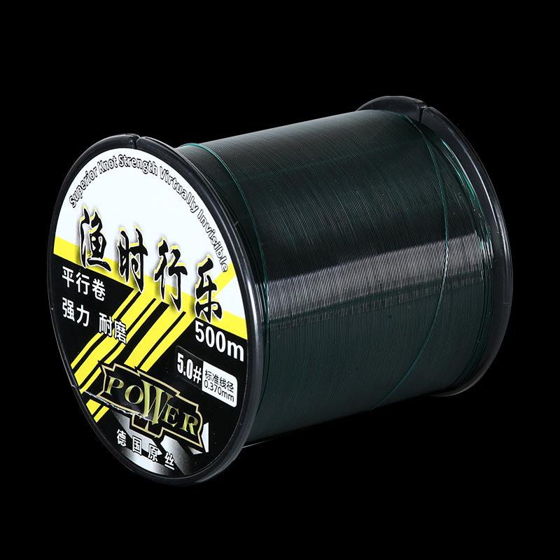 500m Ultra-Weiche Nylon-Angelschnur – Hohe Festigkeit, für Freizeit & Wild-Handruten-Einsatz