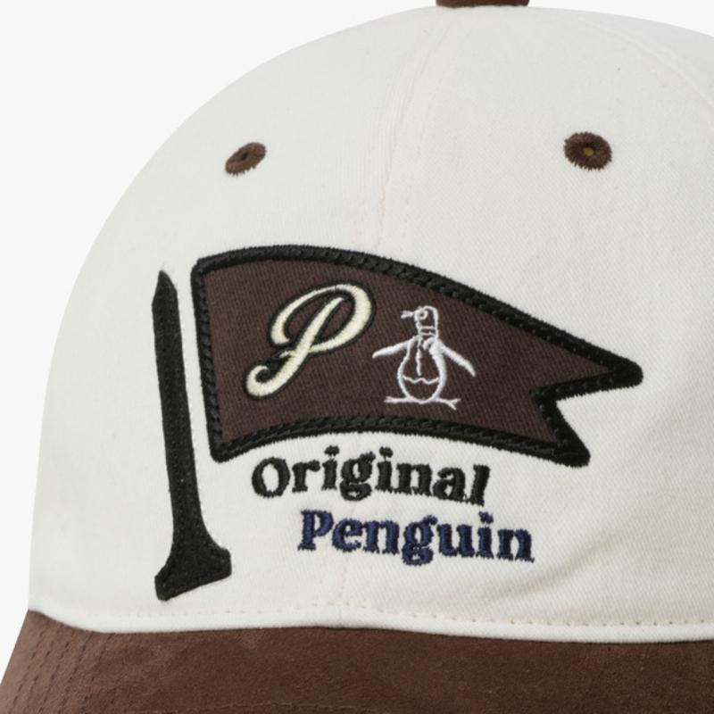 Munsingwear Men Colorblock Cotton Ballcap Ivory Mq321pcp81