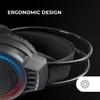 Casque Gaming - Mars Gaming - MH124 - Éclairage FRGB Rainbow - Micro Flexible - Stéréo