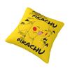 Custom Pikachus Anime Game Pillow Covers Cartoon Manga Modern Cushion Cover Car Pillowcase