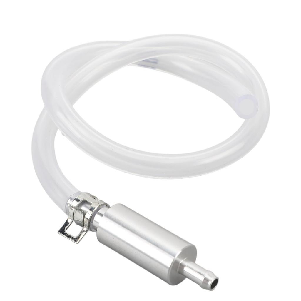 Bremsflüssigkeitsentlüftungsschlauchleitung Aluminium Klar Einweg-Rückschlagventil Schlauch Entlüftungswerkzeugsatz für