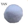 Backpack Charms Faux Fur Pom Fluffy Ball with Elastic Loop Cute for Hats Plush Bag Charm Craft Projects Hat Accessories