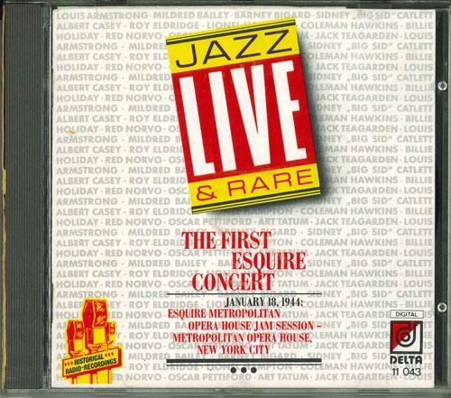 

CD JAZZ LIVE & RARE - The First Esquare CONCERT 11043 DELTA Japan ObiJazz Used