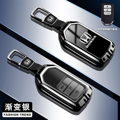 Zinc Alloy Car Smart Key Case Cover For Crv 2022 HR-V Civic 10 Fit GP5 Shuttle Gp8 JADE VEZEL City Jazz BRV Accessories