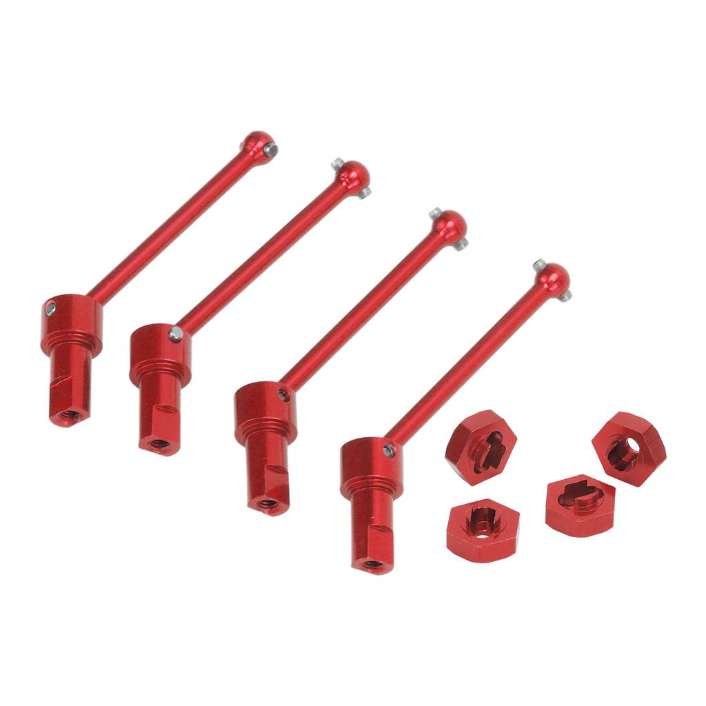 Front Rear Drive Shaft Aluminum Alloy Driveshaft CVD for   Latrax Teton 1Celsius18 RC Car