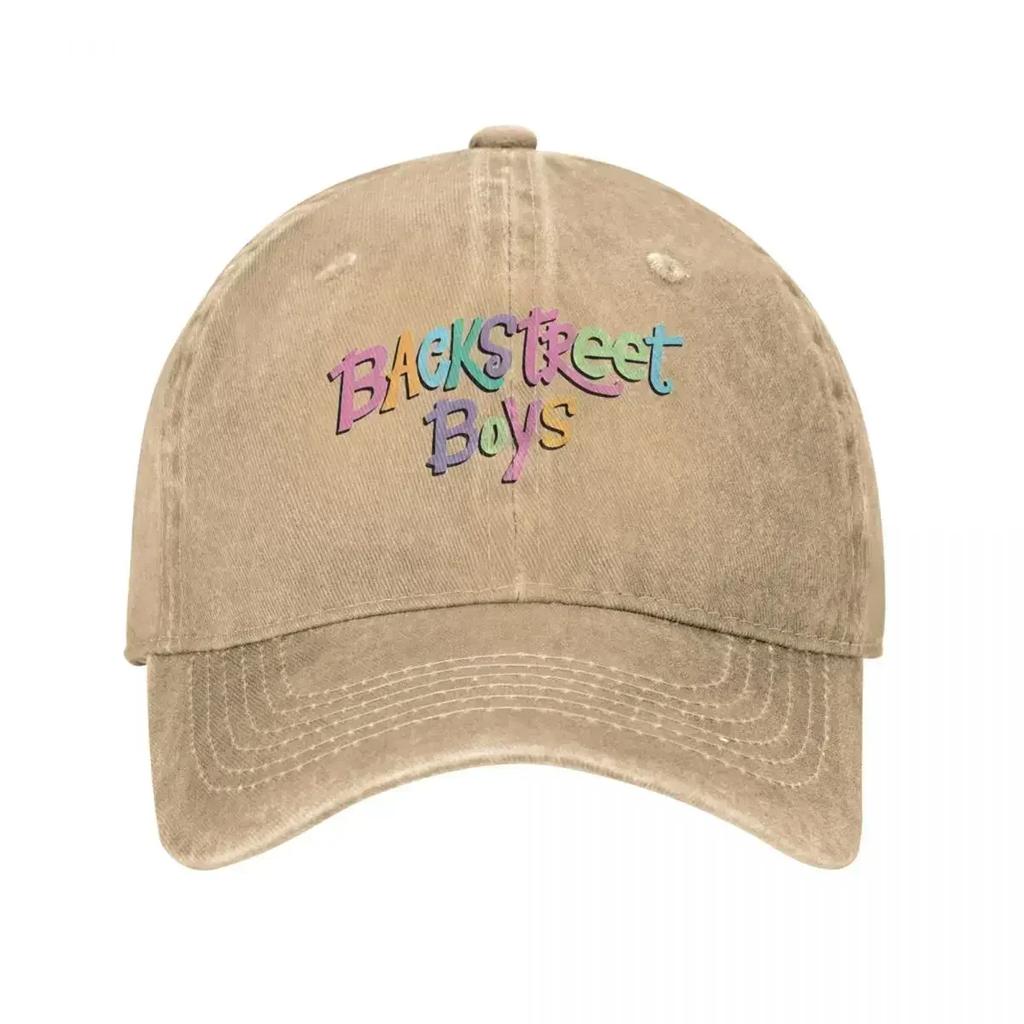 Backstreet Boys Letter Print Baseball Cap Outdoor Gym yk Retro Trucker Dad Hat Unisex Teens Casual Sunshade Snapback Cap