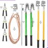 WEZHO Portable High/Low Voltage Grounding Wire Kit