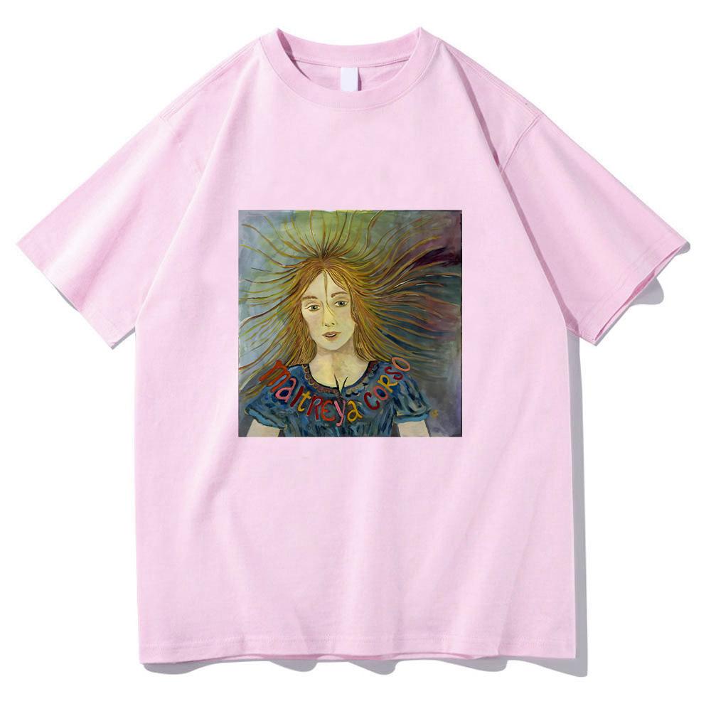 Maya Hawke MAITREYA CORSO T Shirts Fan Fashion Merch Clothing Cotton Soft Tee Women Men Casual Short Sleeve Top Y2K