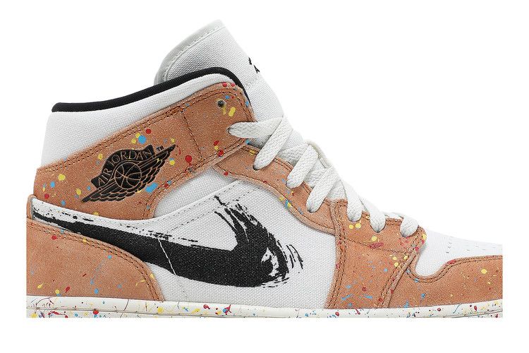 Jordan 1 Mid SE Brushstroke
