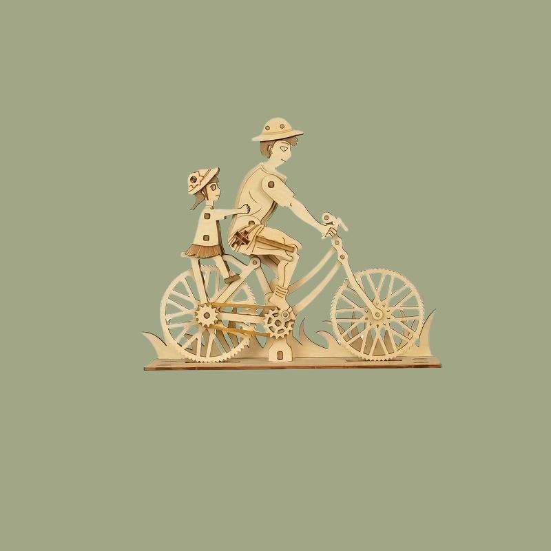 3D Wooden Puzzle DIY Wooden Puzzle Assembly High Difficulty Assembly Model Holiday Gift