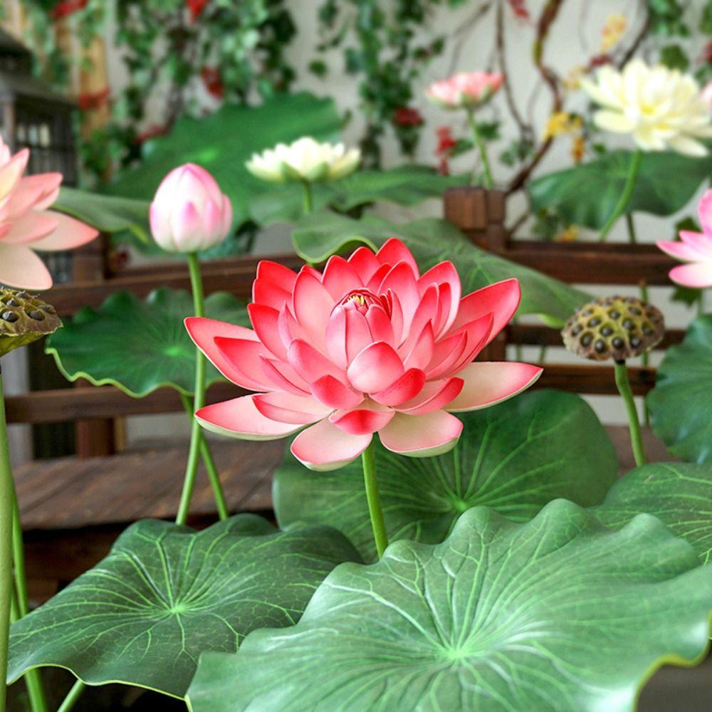 Long Stem Landscape Artificial Flower DIY Decoration Decorative Fake Flower  Wedding Decoration