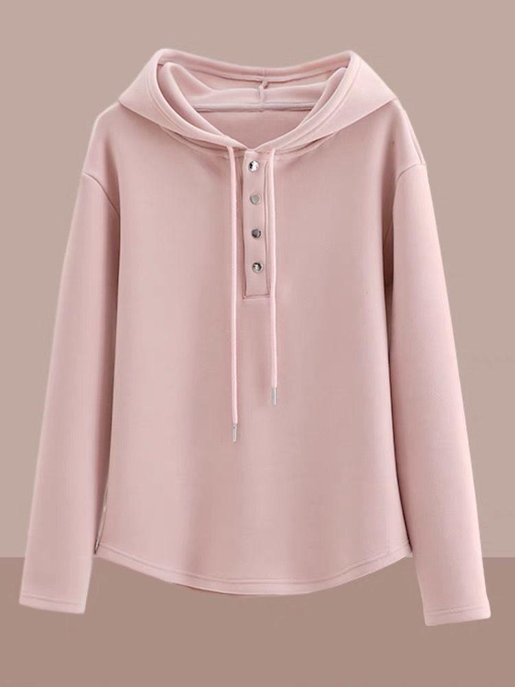 2025 Podzimní dámská mikina s kapucí z německého sametu—Stylový krátký top s dlouhým rukávem