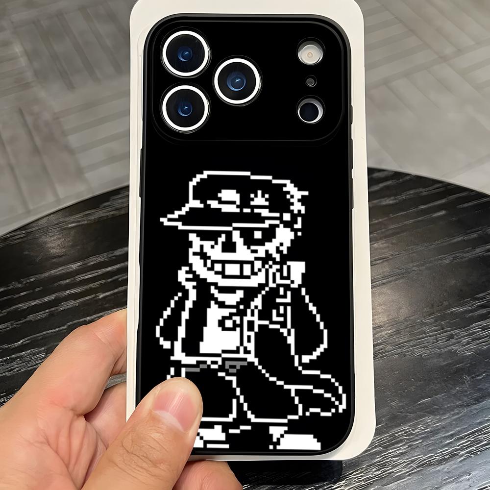 Sans Undertale Handyhülle Für IPhone 17 Pro Max 16 15 14 Pro Max 13 11 X Xs Xr 8 7Plus Silikonhülle