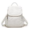 Elegant Soft Leather Women's Backpack 2026 - New Spring/Summer Collection, Large Capacity for Travel & School
