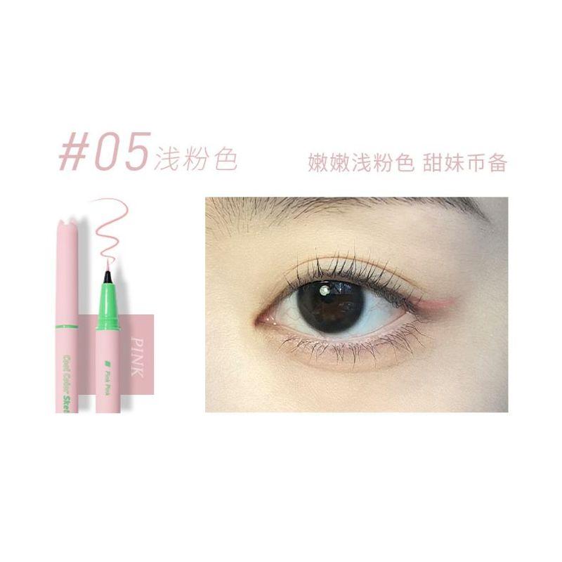 CZEL - Cool Color Sketch Liquid Eyeliner - 5 Colors