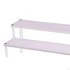 Natural Wood Showcase Shelf for Beauty Essentials and Sweets