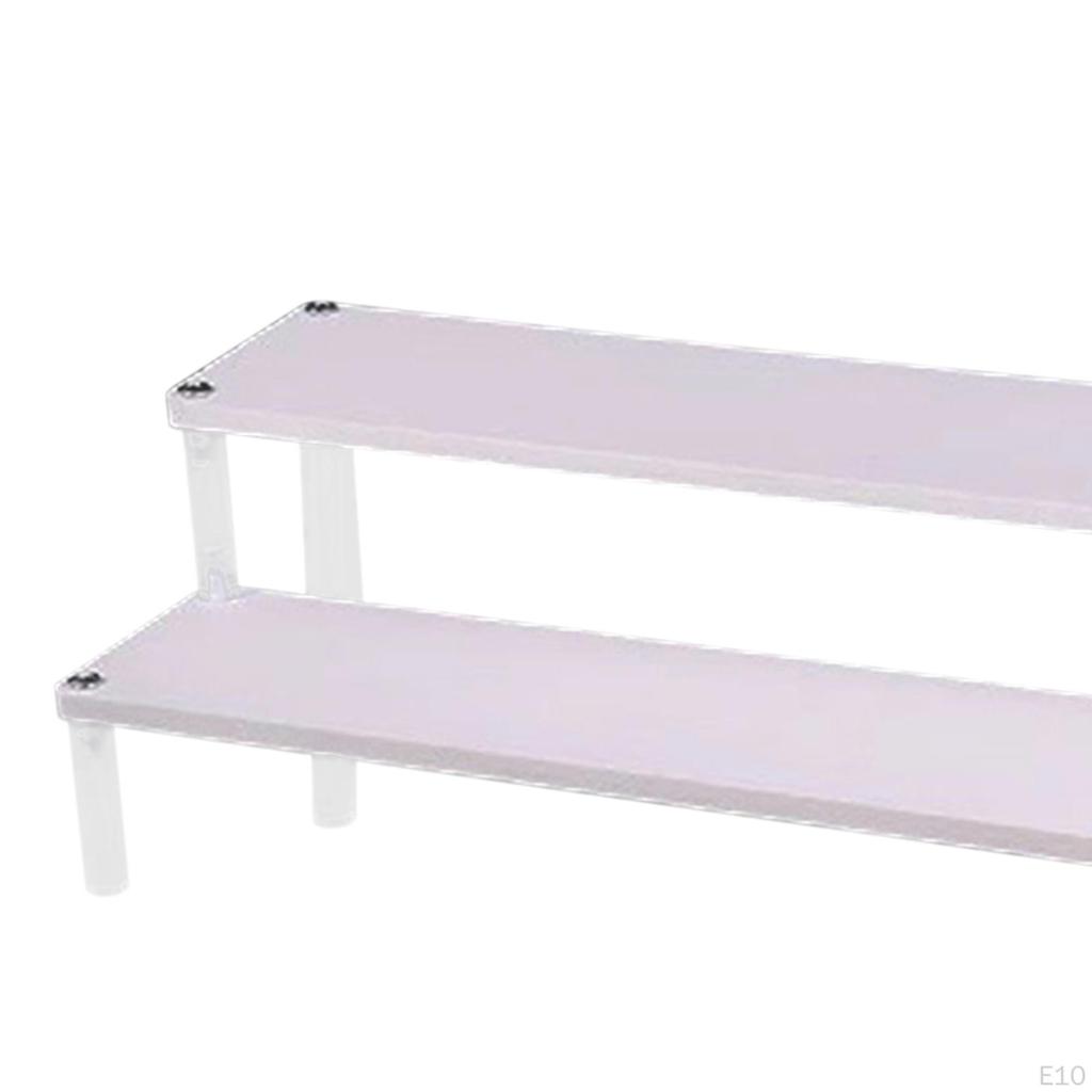 Natural Wood Showcase Shelf for Beauty Essentials and Sweets