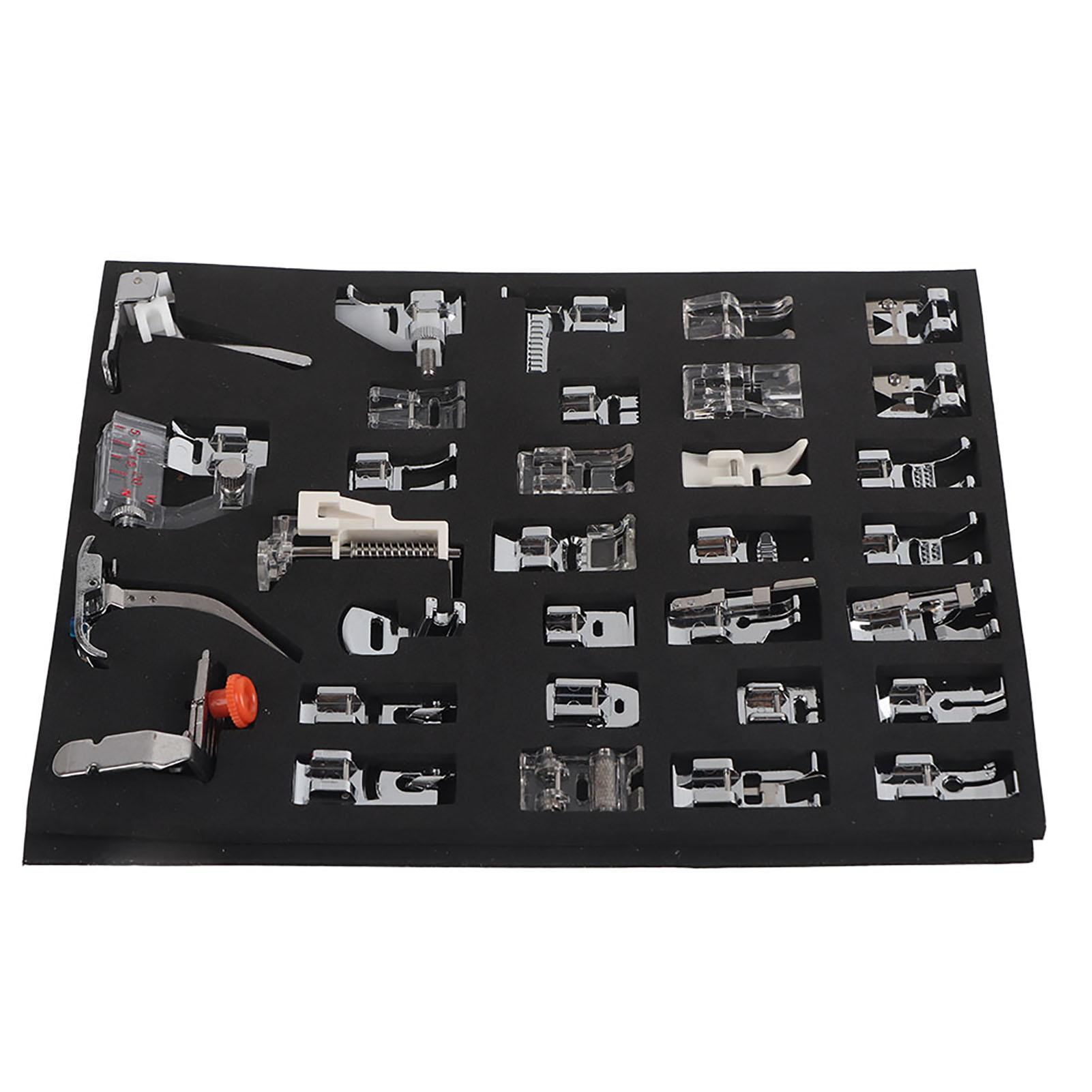 Wosawe Outdoor Sports Light Sewing Machine Presser Foot Set Snap On Patchwork Multifunctional Accessories