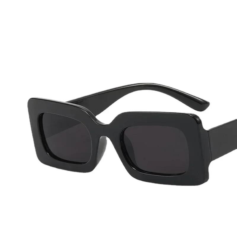 Personalized Colorful Hip-hop Driving Shades Glasses Retro Square Small Frame Sunglasses for Women Outdoor UV400 Sunglasses