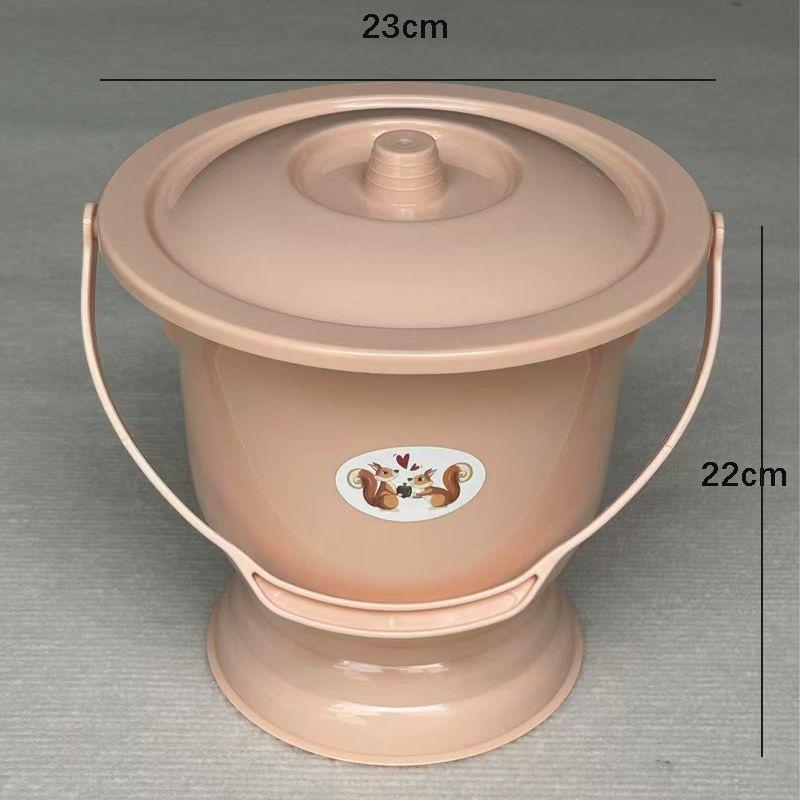 Odor-Proof Non-Slip Urinal with Lid for Pregnant Women & Elderly