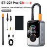 Portable On-Board High-Pressure Wireless Electric Car Tire Pump