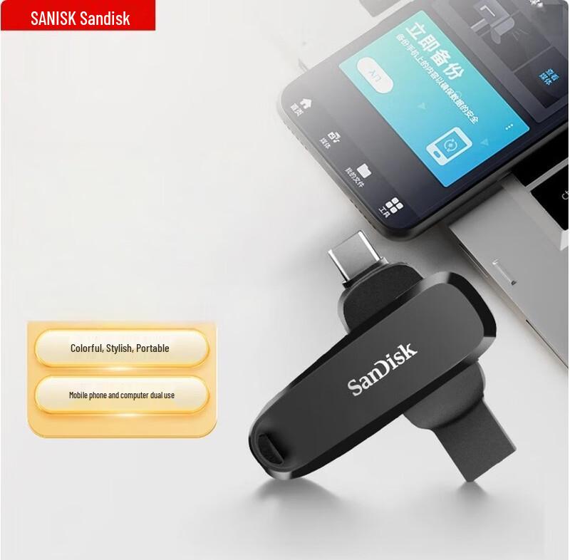SanDisk Dual Drive Go USB-C Flash Drive