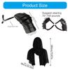 Completing Medieval Knnight Outfit Set Includes Faux Leather Shoulder Armors and Accessories for Historical Reenactments