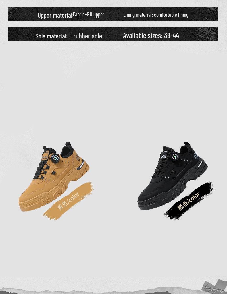 Męskie 2025 Wiosenne Wodoodporne Wsuwane Sportowe Casualowe Buty Niskie