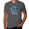 BFB Four mit Sonnenbrille T-Shirt Lässig Einfaches Design Kurzarmshirt