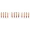 Seamless Soldering M6 0.6 Mm 15AK Gas Nozzles Welding Nozzle Kit DIY Welding Needs Easy Installation Great Heat Conductivity