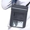 Neck Pouch Purse Security Clear Window Journey Accessories with Strap