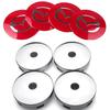 4pcs 56/60mm Car Wheel Center Cover Sticker Hub Cap For Mazda Speed MS 2 3 5 6 323 RX8 MX5 Axela Atenza CX-3 CX-4 CX-5 CX-8 CX-9 h3